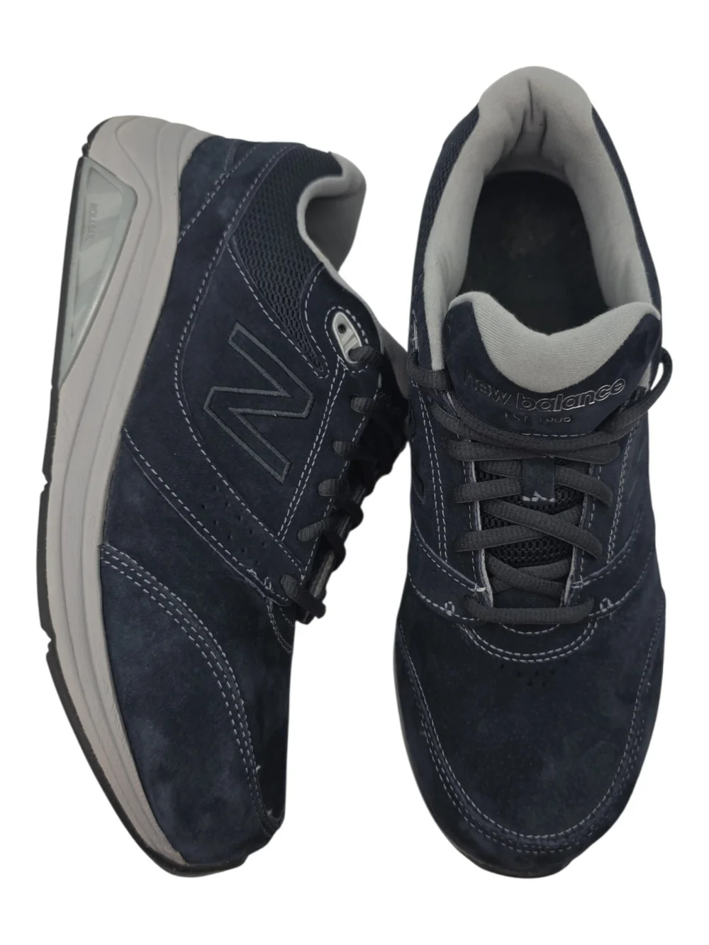 New Balance Navy Blue Suede Walking Shoes ( WW928NV3) Women's Size 9.5